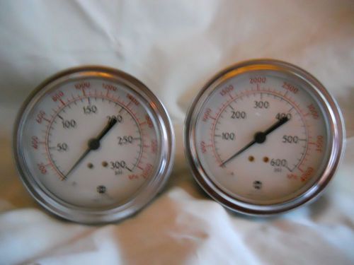 Trane Centravac Series R PSI gauges