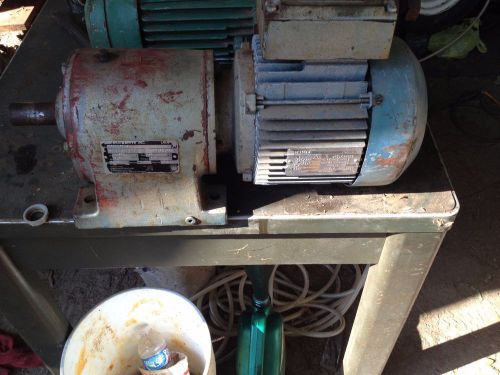 2 HP SEW Eurodrive Type DFT90L4   (gear- B60DT90L4)