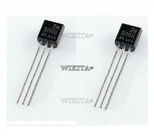 100pcs 2n5088 to-92 npn amplifer transistor new #7370958