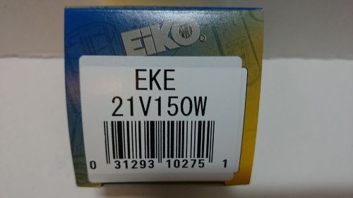 Eke 21 volt 150 watt av/photo lamp new in the box made by eiko for sale