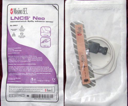 Masimo LNCS Neo adult/neonatal SpO2 sensors (24 sensors)