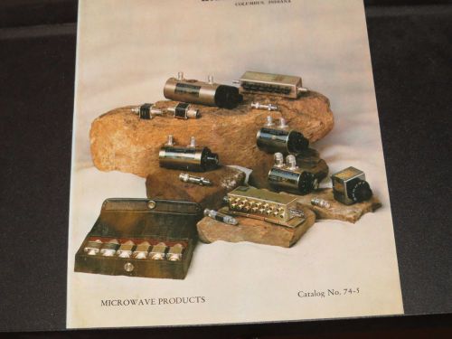 ALAN INDUSTRIES INC MICROWAVE PRODUCTS CATALOG NO 74-5 (#45)