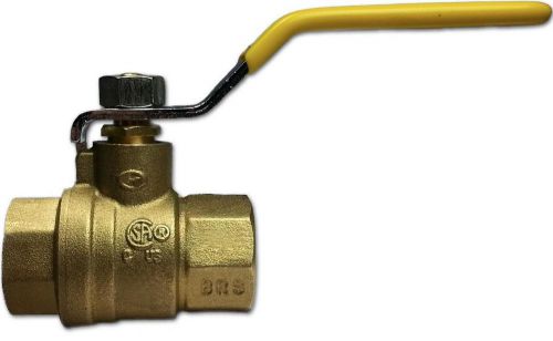 New full port 3&#034; threaded brass ball valve for sale