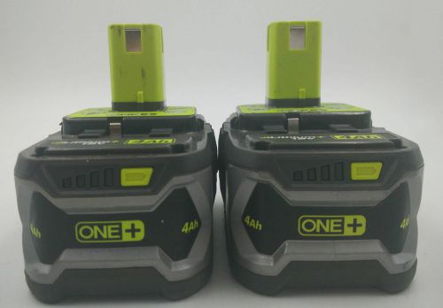 2pcs x Ryobi 18v 4.0ah P108 li-ion rechargeable battery for tools test well