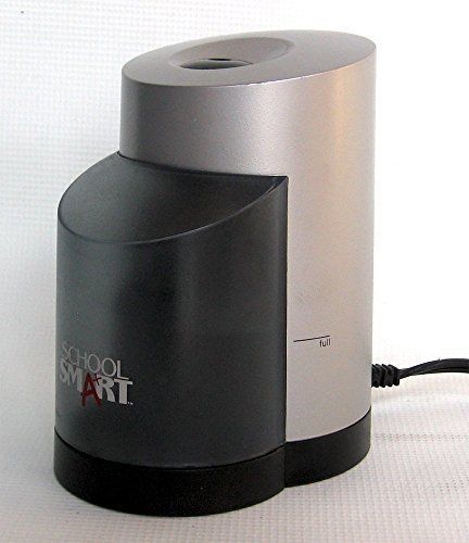 NEW School Smart Vertical Electric Pencil Sharpener + 12 Teaching Mart #2 Penc