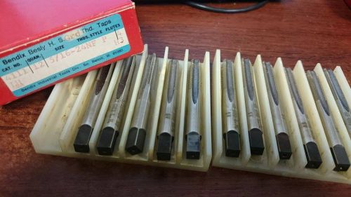 Hand Taps 5/16-24NF NF Bendix-Besly REGAL Beloit-Lot of 11