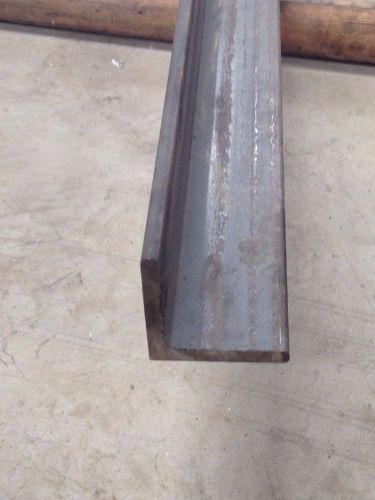 Steel angle iron  1 1/2&#034;x 1 1/2&#034;x 1/4&#034;x 48&#034; long for sale
