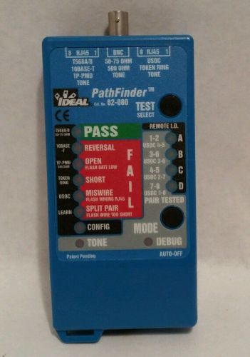 Ideal PathFinder Network Cable Wire Mapping System Tester 62-080