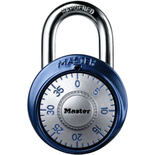 Master Lock 1561DAST Combination Dial Padlock, With Aluminum Cover, 1-7/8-Inch W