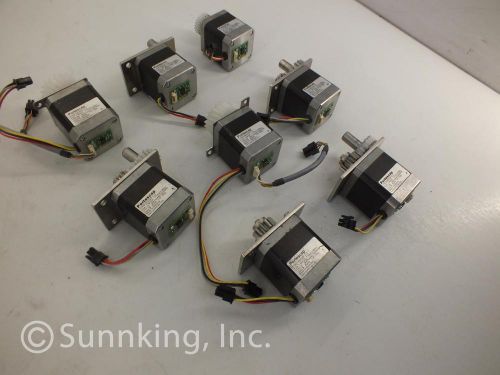 Lot of 8 Portescap Stepper Motors 17H218D -5.2A 1.56VDC MAX SPEED 3000RPM Tested