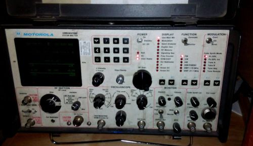 Motorola Communications Service Monitor / System Analyzer