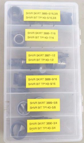 (13 pieces) rivet shaver kit sizes 5/16, 3/8, 7/16, 1/2, 9/16, 5/8, 3/4 for sale