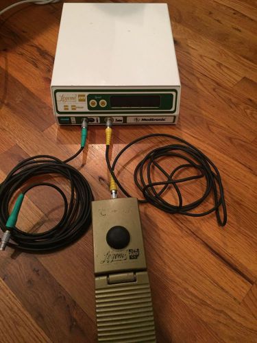 Medtronic EC100 Midas Rex Console (w/ Foot pedal, And Cables)