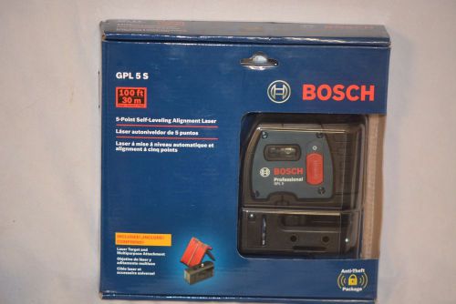 Bosch GPL 5 S 5 Point Self-Leveling Alignment Laser