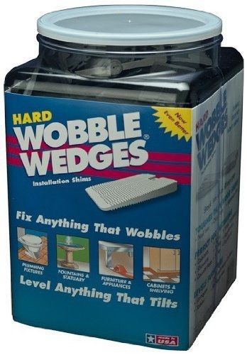 Wobble Wedge, Black, Hard, 300 Wedges