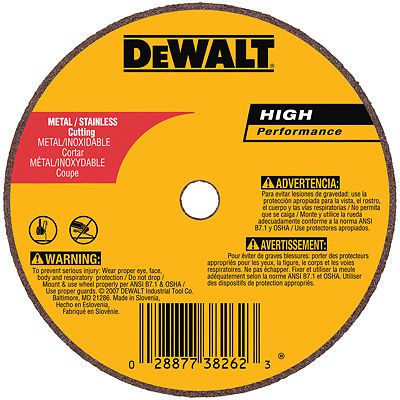 Dewalt accessories - small diameter cutoff wheel, 4 x .035 x 3/8-in. for sale