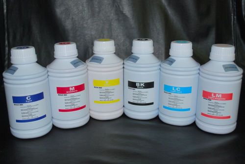 Eco solvent ink for roland, mimaki, mutoh 6 x 500ml  us fast shipping for sale