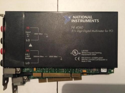 1PC NI PCI-4060 digital multimeter acquisition card five and a half #ZL02