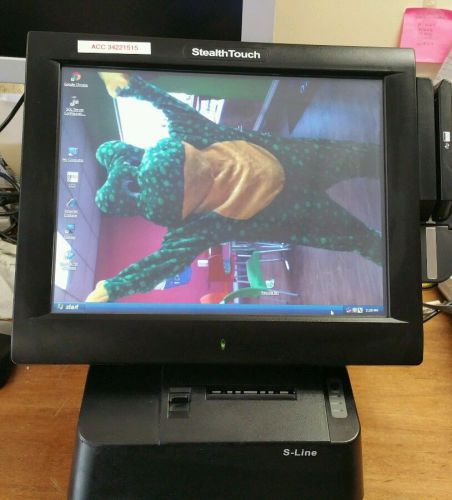 PioneerPOS StealthTouch M5 All In One POS 15&#034; Card Reader, Printer, Back Display