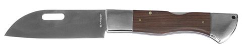 Sarge SK-166 Foodie Folding Chef Knife Stainless Rosewood handle