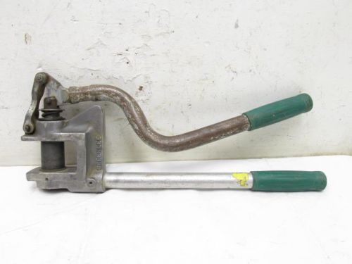 Good greenlee model 710 1-11/32&#034; manual metal stud knockout punch 1&#034; conduit for sale