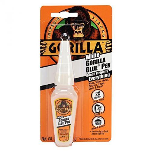 White Glue Pen Gorilla Caulking and Adhesives 5201105 052427520111