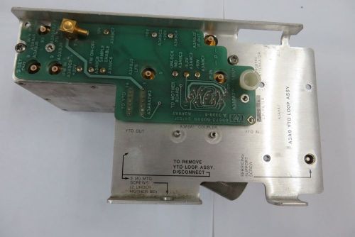 HP 08673-60089 YTO loop and sampler assembly  8673C 8673D  signal generator