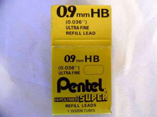 Pentel Hi-Polymer Super Refill Leads 0.9 HB+ A Pentel P209 Pencil