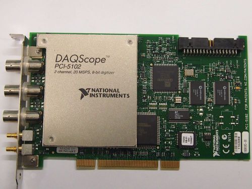 (NEW) National Instruments NI PCI-5102 2-Channel Deep-Memory Digitizer/Scope F/S