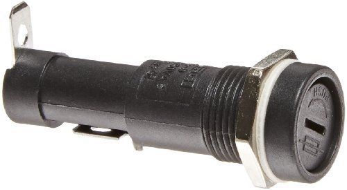 Mersen gpm panel mount fuse holder with screwdriver slot cap, 3/16&#034; solder/qc for sale