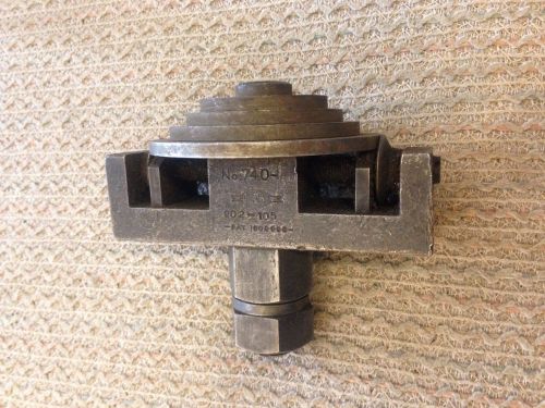 Vintage greenlee 740 1-1/2&#034; thru 3&#034; conduit size electrician&#039;s ko cutter tool for sale
