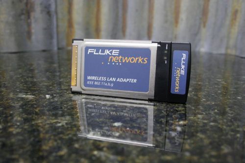 Fluke Networks Wireless LAN Adapter OptiView I &amp; II Network Analyzers FREE S&amp;H