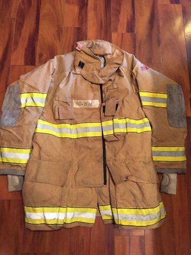 Firefighter Turnout / BunkerCoat Globe G-Extreme Size 42C X35L Halloween Costume