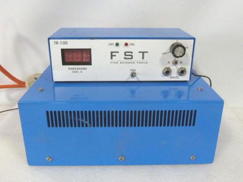 Fine science tools fst tr-100 w/ power supply for sale