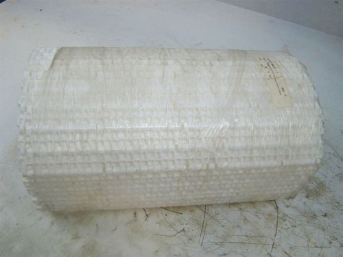 Conveyor belt 15.1&#034; x 10&#039; flat top polypropylene white m2520 for sale
