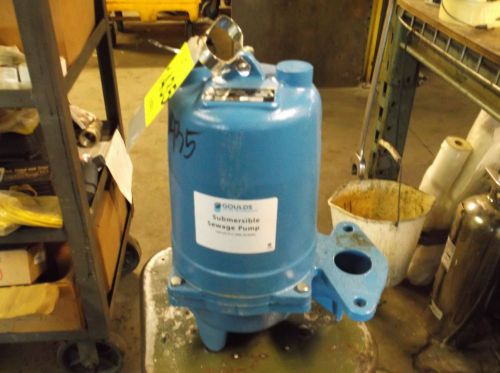 NEW GOULDS SUBMERSIBLE SEWAGE PUMP 1/2 HP 115 VOLT W50511BF