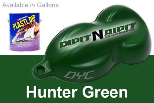 Performix plasti dip gallon of ready to spray hunter green rubber dip coating for sale