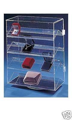New jewelry rack display watches bracelets and more  with 4 shelves rotating for sale
