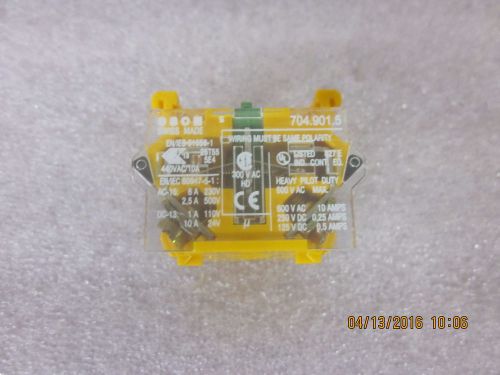 1 pc of EAO 704.905.5 Switching Element, Switching Voltage 500 vac, 10A