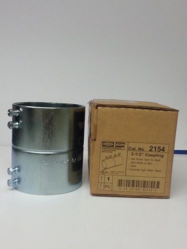 3 1/2&#034; emt set screw steel coupling (12 available) for sale