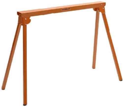 All Steel Folding Sawhorse - Pair Portamate PM-3300T. TWO 33-Inch Tall Fold-up