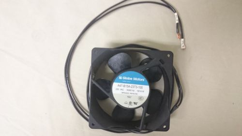 Globe Motors Ball-Bearing Axial Fan A47-B15A-23T3-100 119mm x 38mm 230 VAC