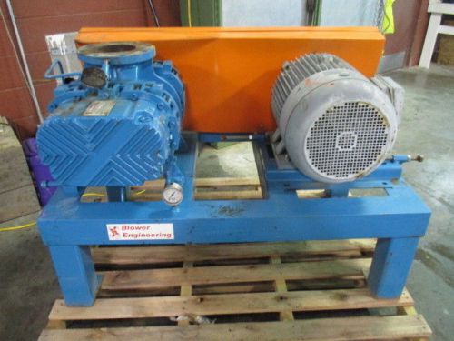 Arzen tri-lobe blower w/vp 25hp mtr#6131231d model-rb70dlp sn-99701 1770rpm used for sale