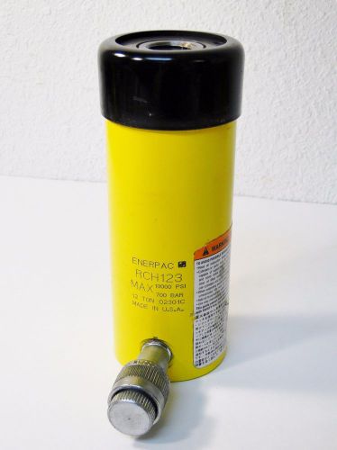 Enerpac rch-123 rch series holl-o-ram cylinder 12 ton for sale