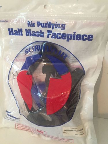 NEW SURVIVAIR AIR PURIFYING HALF MASK FACEPIECE B250000 NEW IN PACKAGE