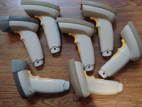 Lot of 7 Symbol LS4004-I000 Handheld Barcode Scanners - Untested
