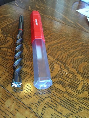 Hilti te-yx 1&#034; x 13&#034; (sds max) hammer drill bit 3407 new sealed in original case for sale