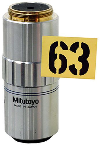 Mitutoyo M Plan APO SL50 Microscope Objective  Tag #63