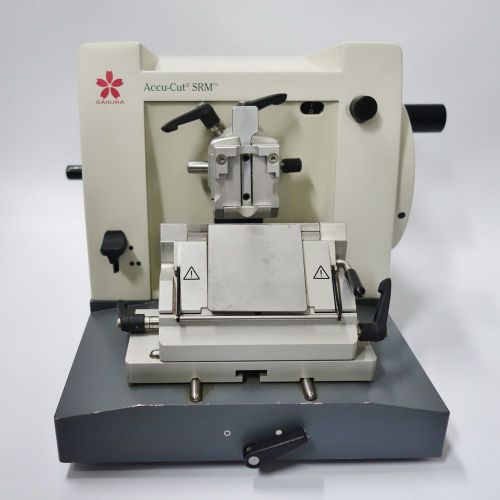 Sakura accu-cut srm 200 manual rotary microtome accucut p/n 1429 for sale