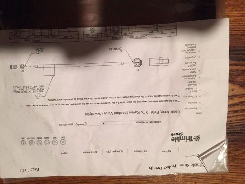 Trimble Field IQ to Raven Standard Valve (New Style) Harness